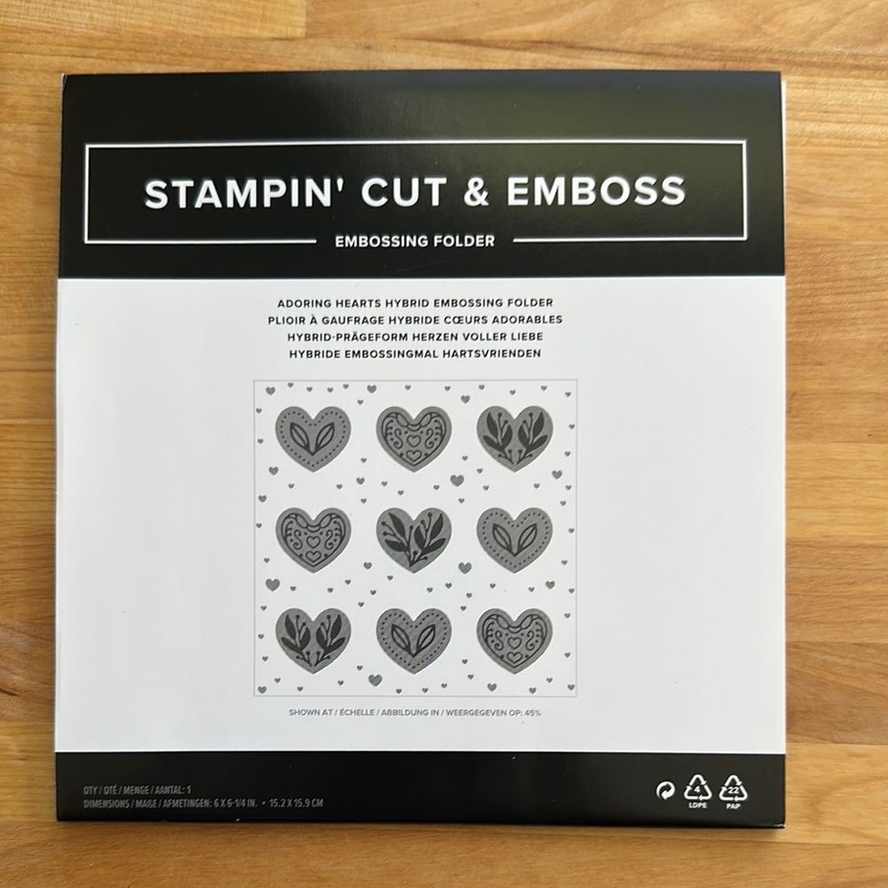 Stampin' Up! Retired Adoring Hearts Bundle NWT - Picture 4 of 7